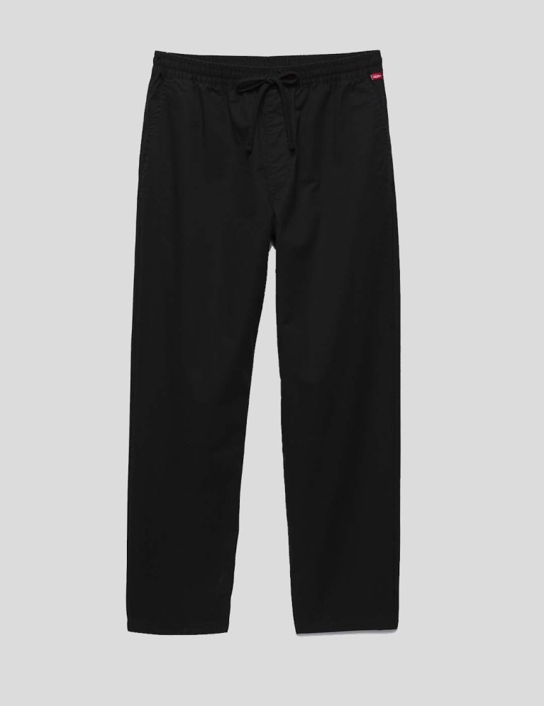 Pantalon VANS range baggy tapered elastic waist pant black